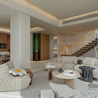 甘露山一层122_一层客厅002