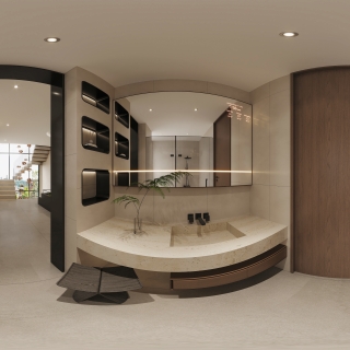 二楼卫生间全景