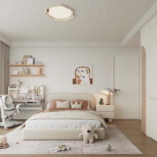 现代轻奢儿童房02