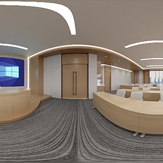 现代大会议室360