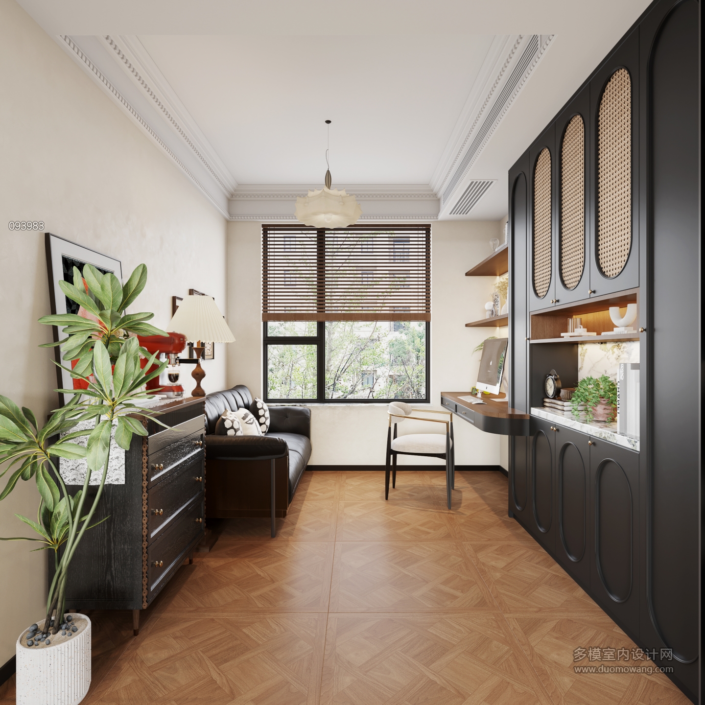 9法式中古风书房单张