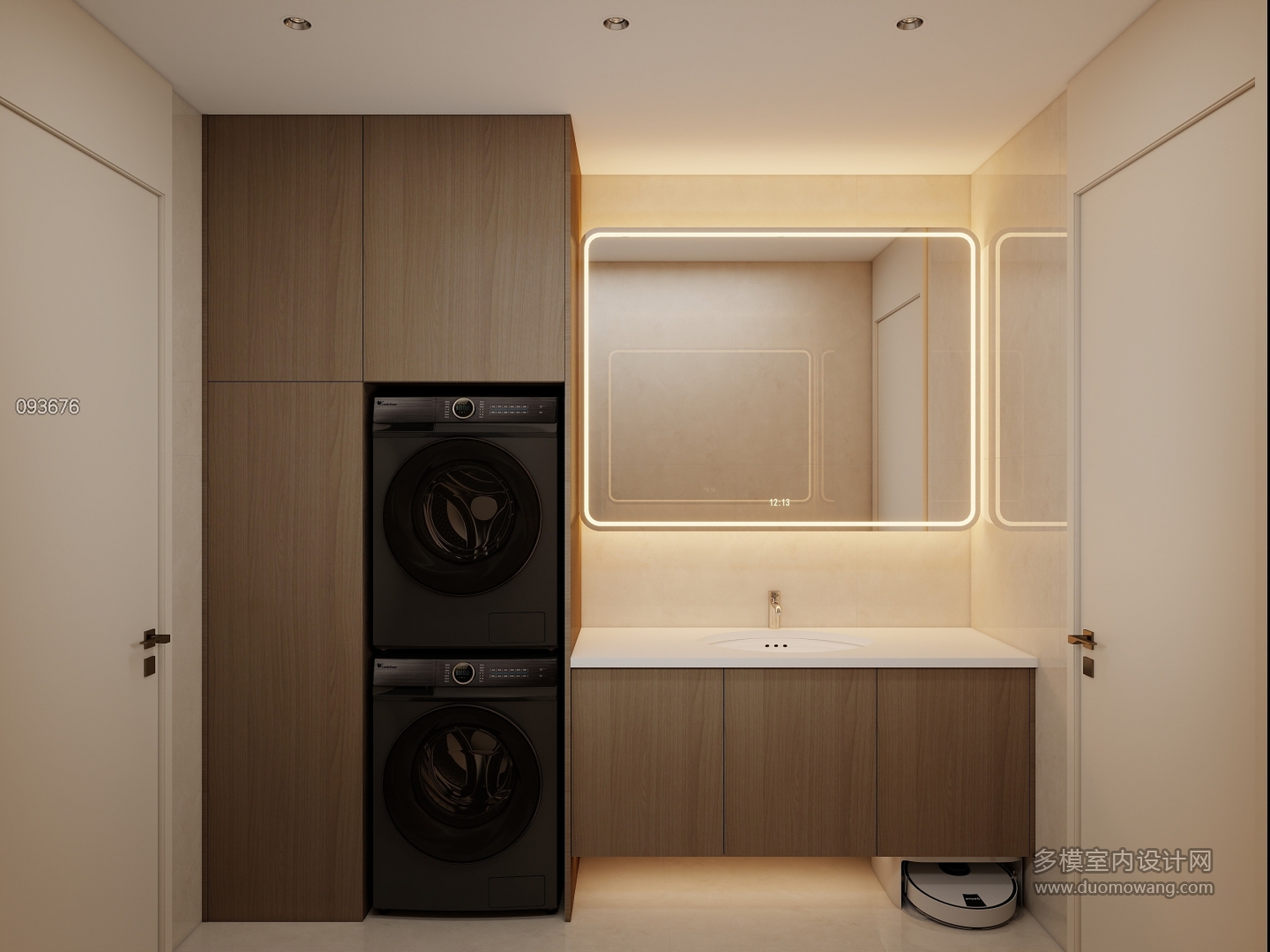 现代简约-洗衣柜