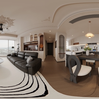 法式中古风客餐厅