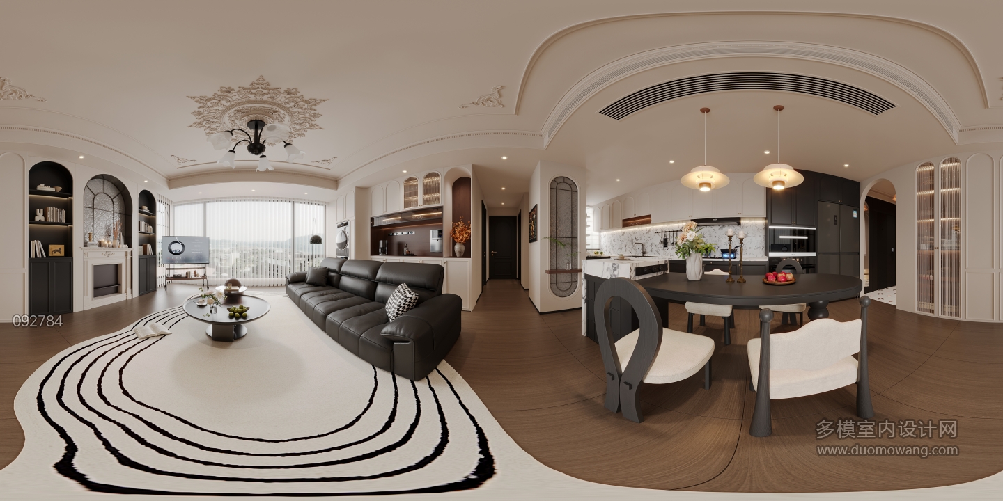 法式中古风客餐厅