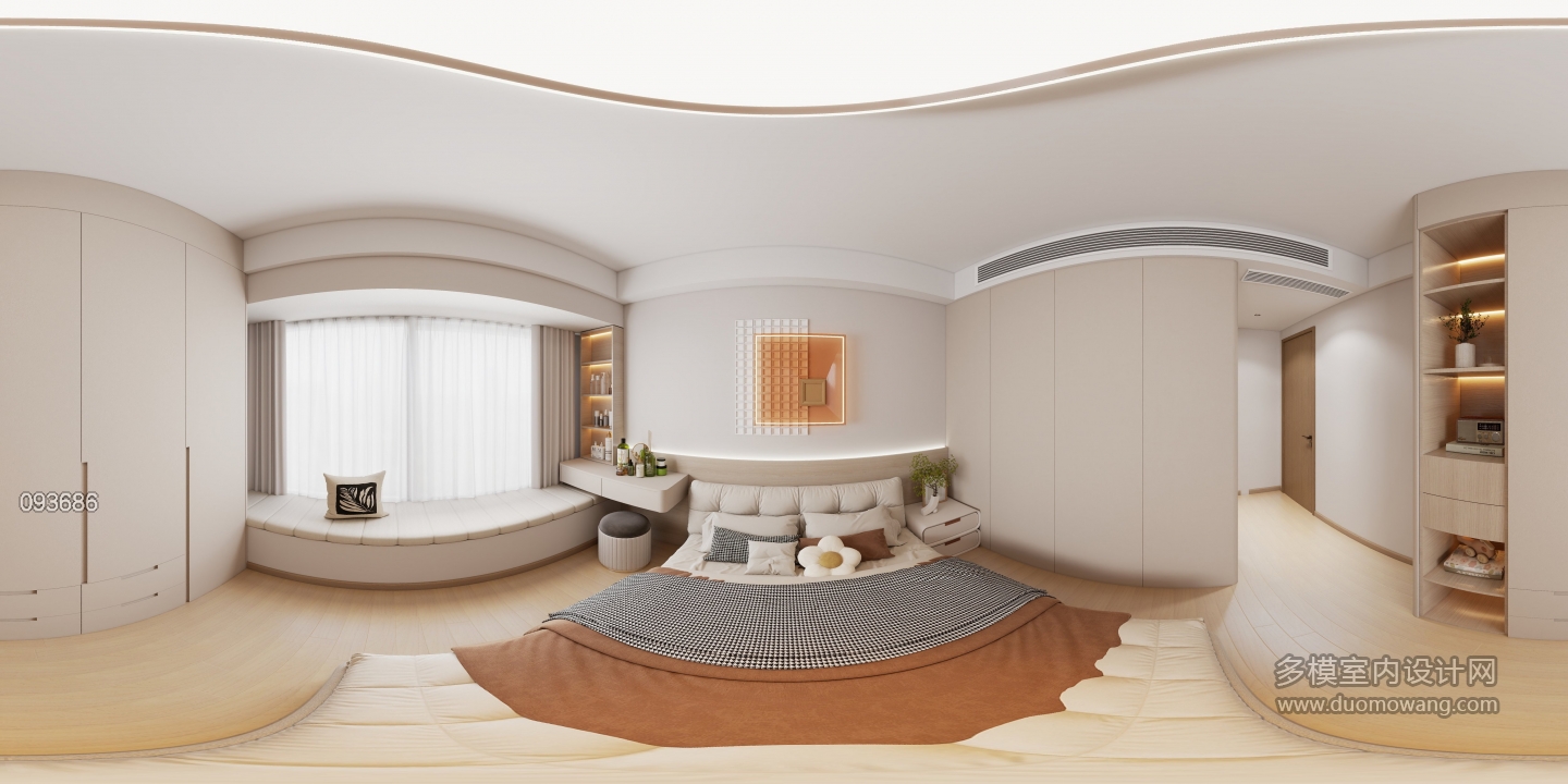 现代-主卧（方案二）