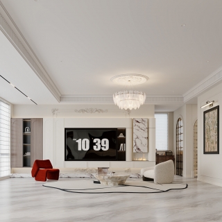 轻法电视背景特写