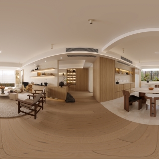 中古客餐厅全景