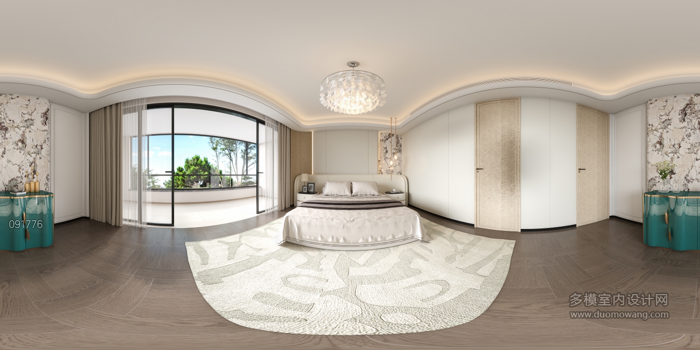 法式 二层 主卧 1