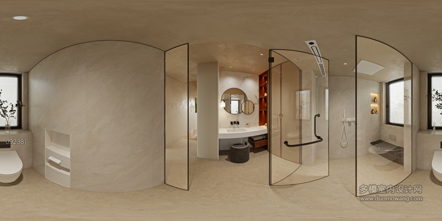 甘露山二层_二层男孩房卫生间