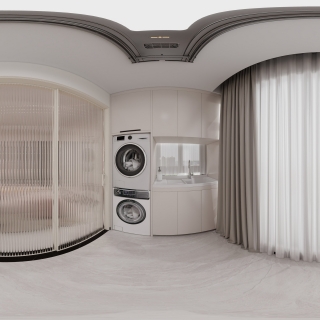 现代中古洗衣房