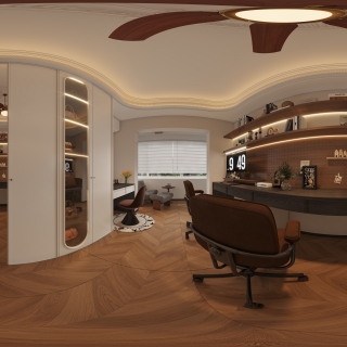 中古衣帽间全景