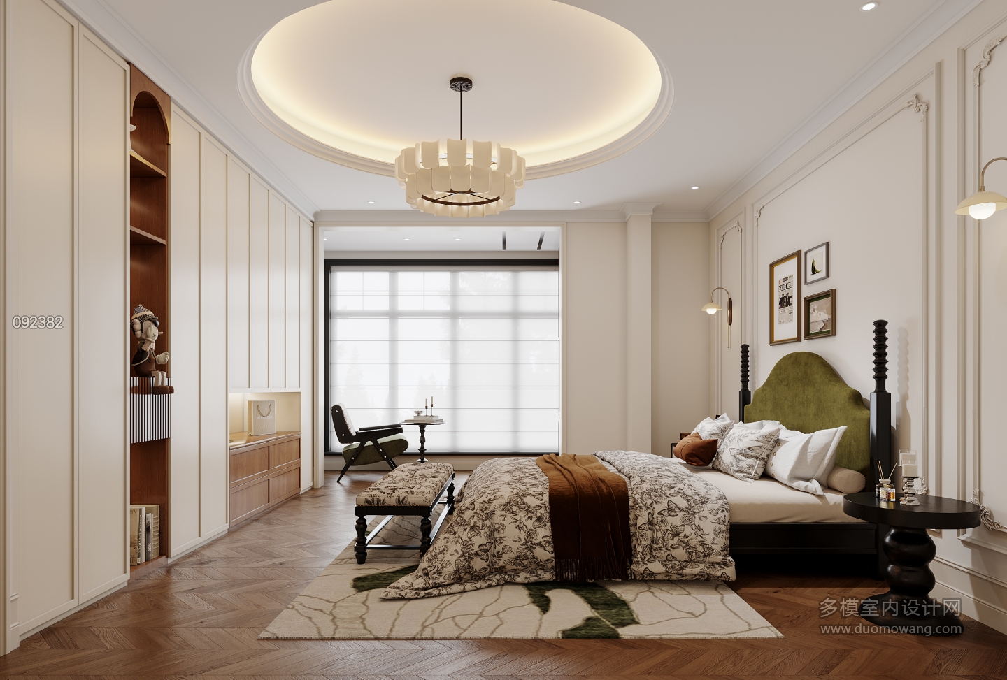 法式-二层主卧特写2