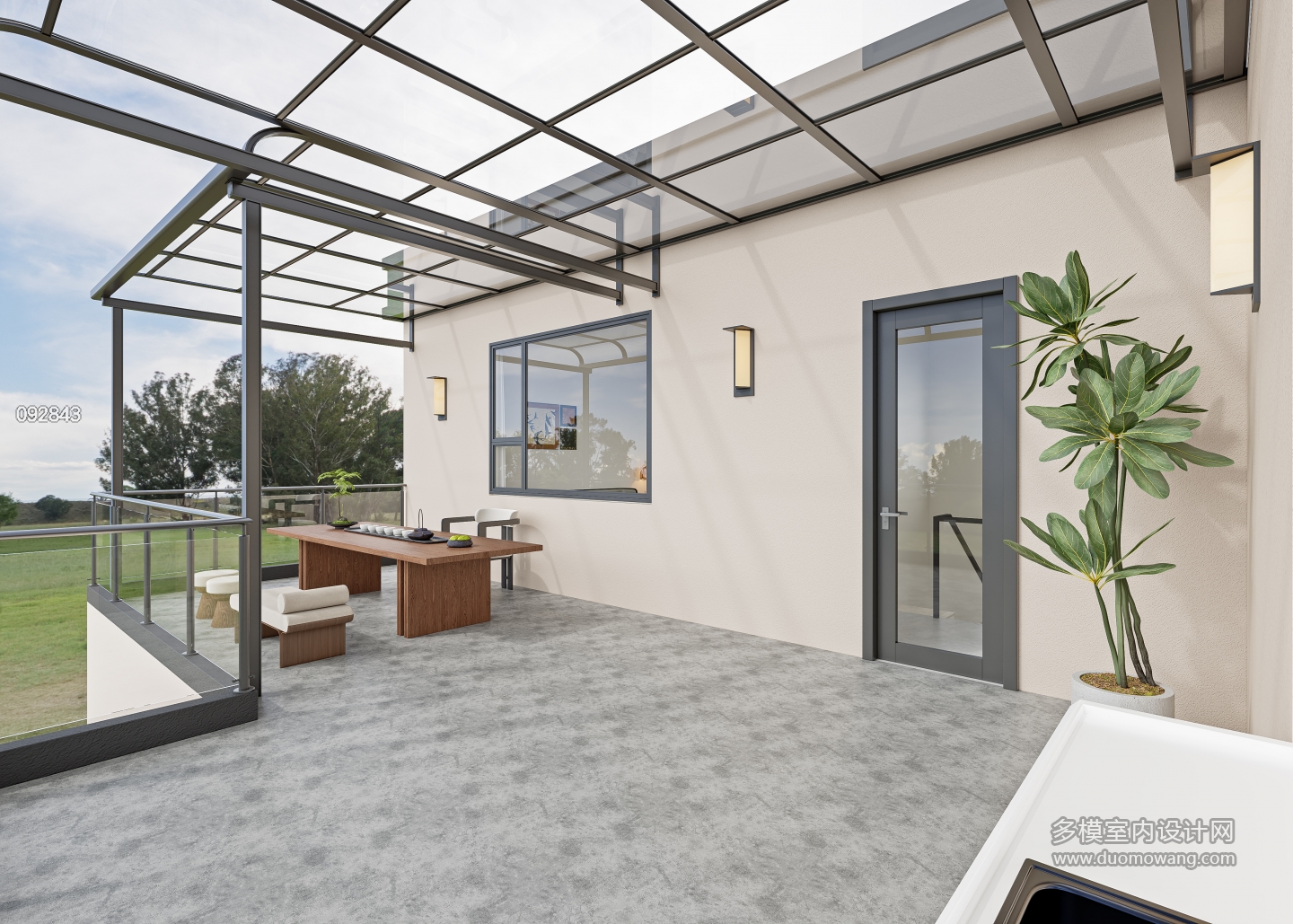 西阳自建房_三层楼台003