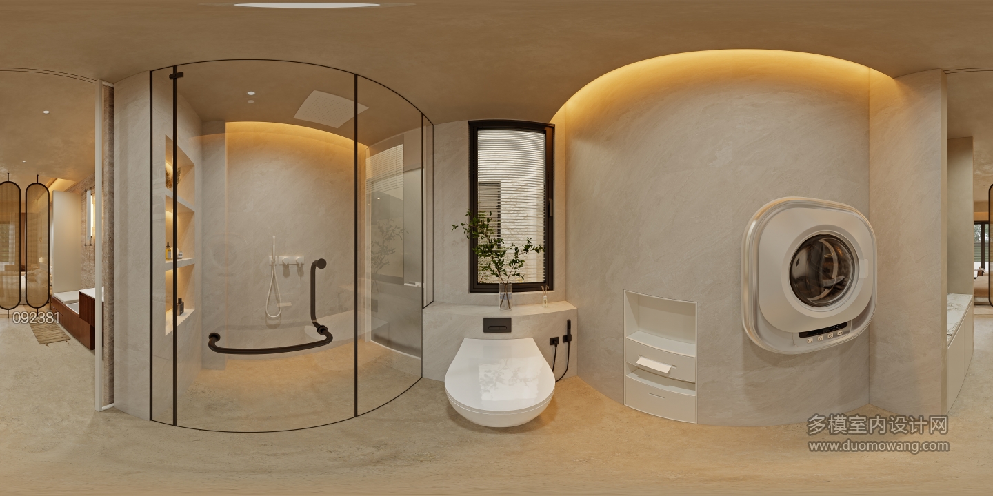 甘露山一层_一层主卧室卫生间