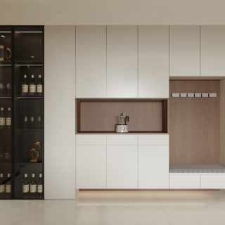 现代 客餐厅 单张2