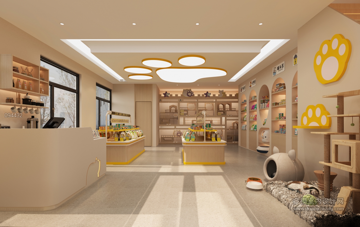 现代宠物店1F静态（1稿）