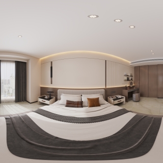 现代1楼主卧全景