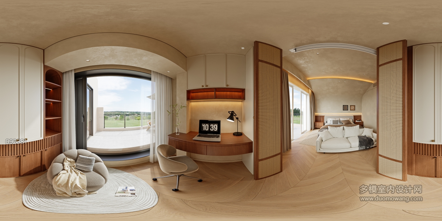 甘露山二层_二层女孩房衣帽间