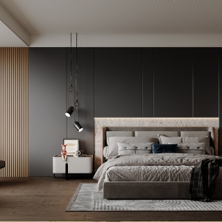 何姐自住_单张卧室001