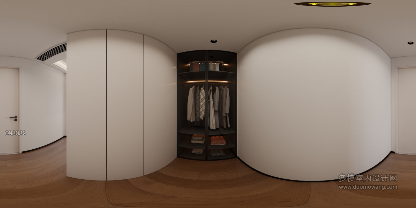 现代衣帽间