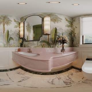 法式一楼卫生间