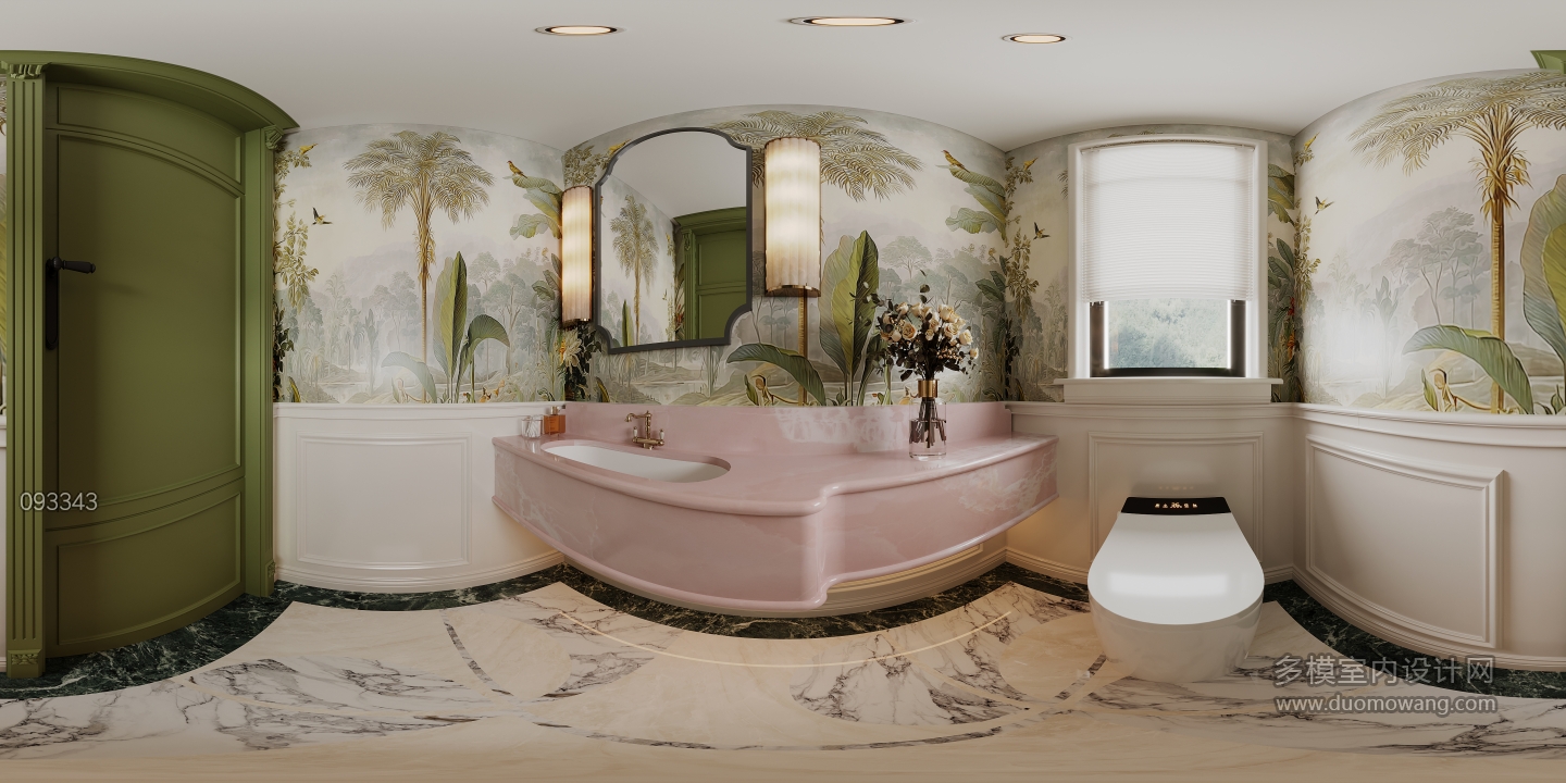 法式一楼卫生间