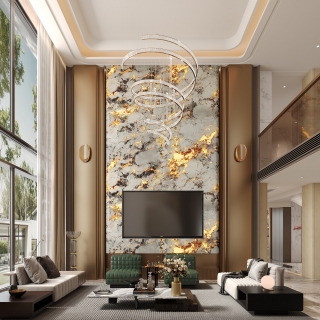 轻奢 电视 静态