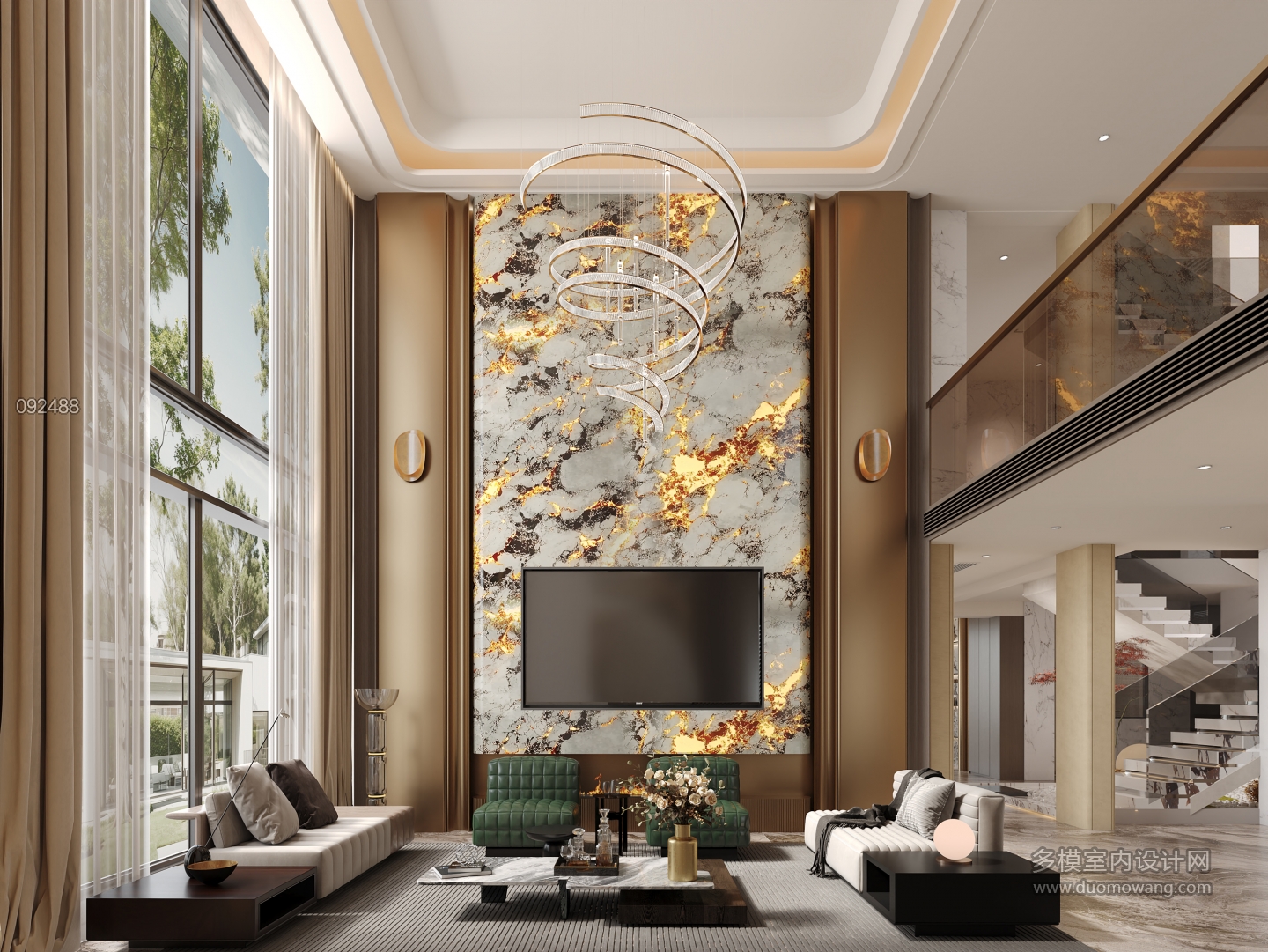 轻奢 电视 静态