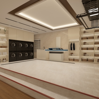 现代洗衣房单张