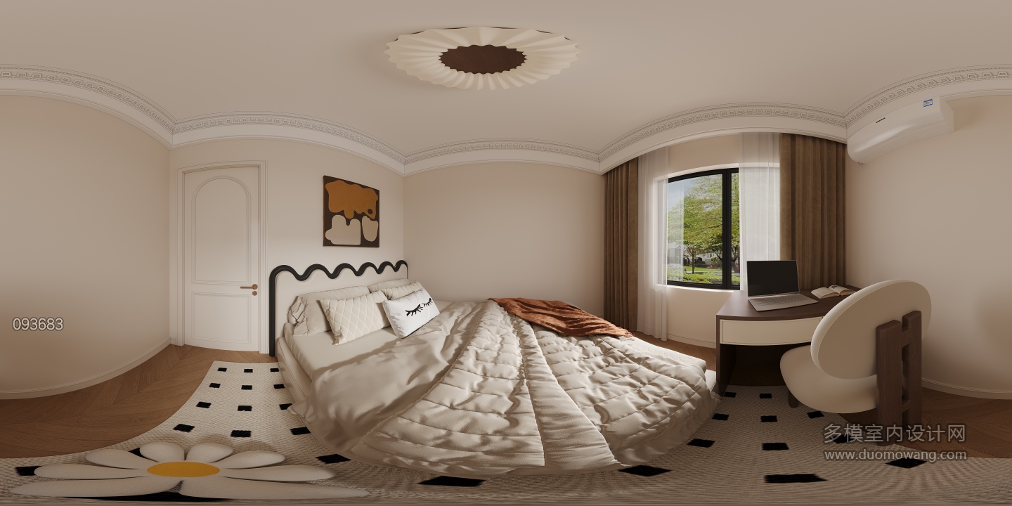 法式儿童房全景