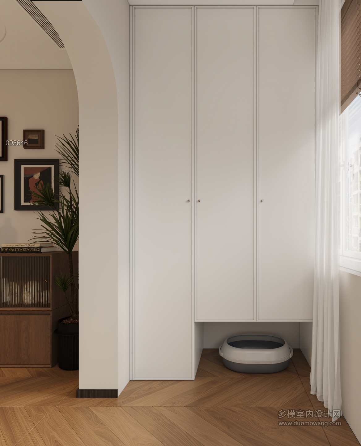 中古客厅阳台静态