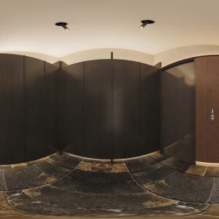 负二层玄关全景