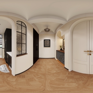 6法式中古风门厅全景