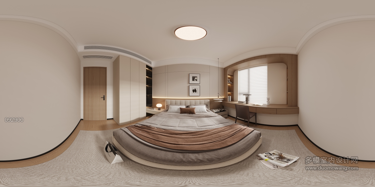 现代一楼次卧全景