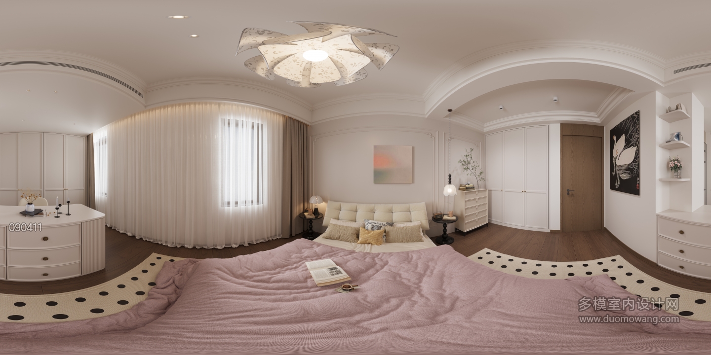 三层大女孩房全景