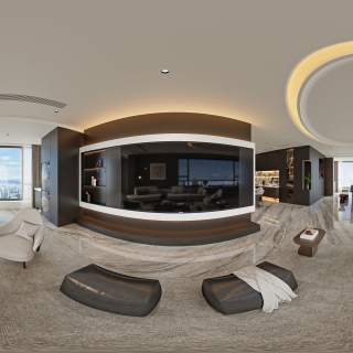 南安银河5#电视墙改_客厅