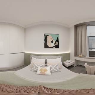 现代女儿房全景