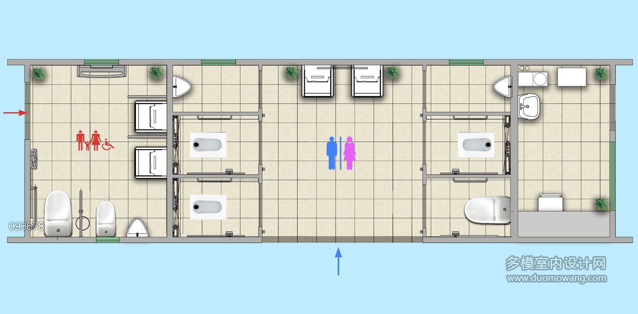 惠山开发区模块厕所彩屏