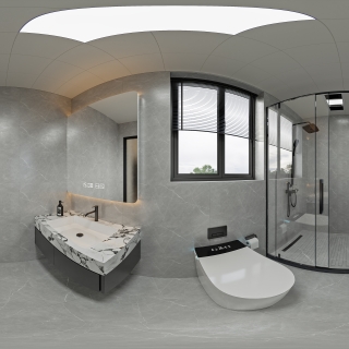 西阳自建房_一层客卫