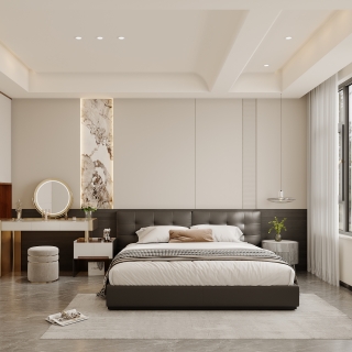 现代四层次卧特写