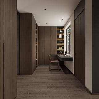 现代三楼小衣帽间