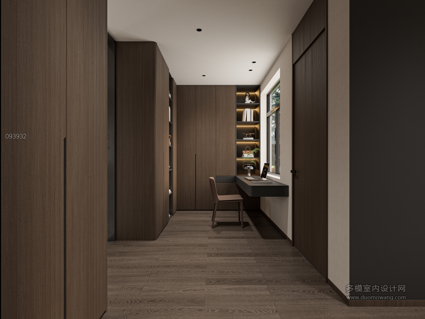 现代三楼小衣帽间