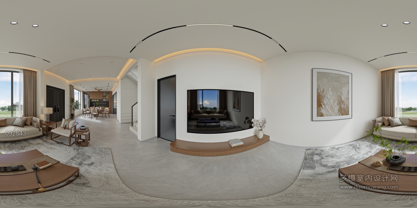 西阳自建房_一层客厅