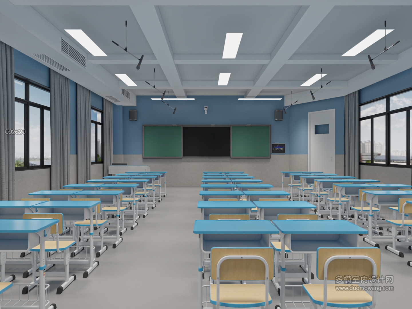 现代录播室方案一单张一