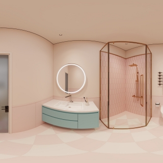 现代-儿童房卫生间2