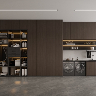 现代负一洗衣房