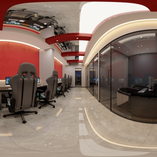 现代启帆网咖全景三