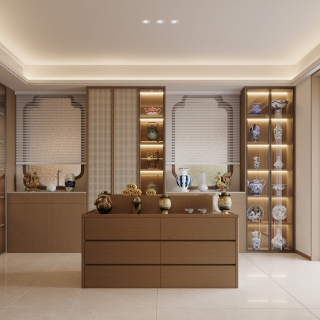 宋式二楼收藏室