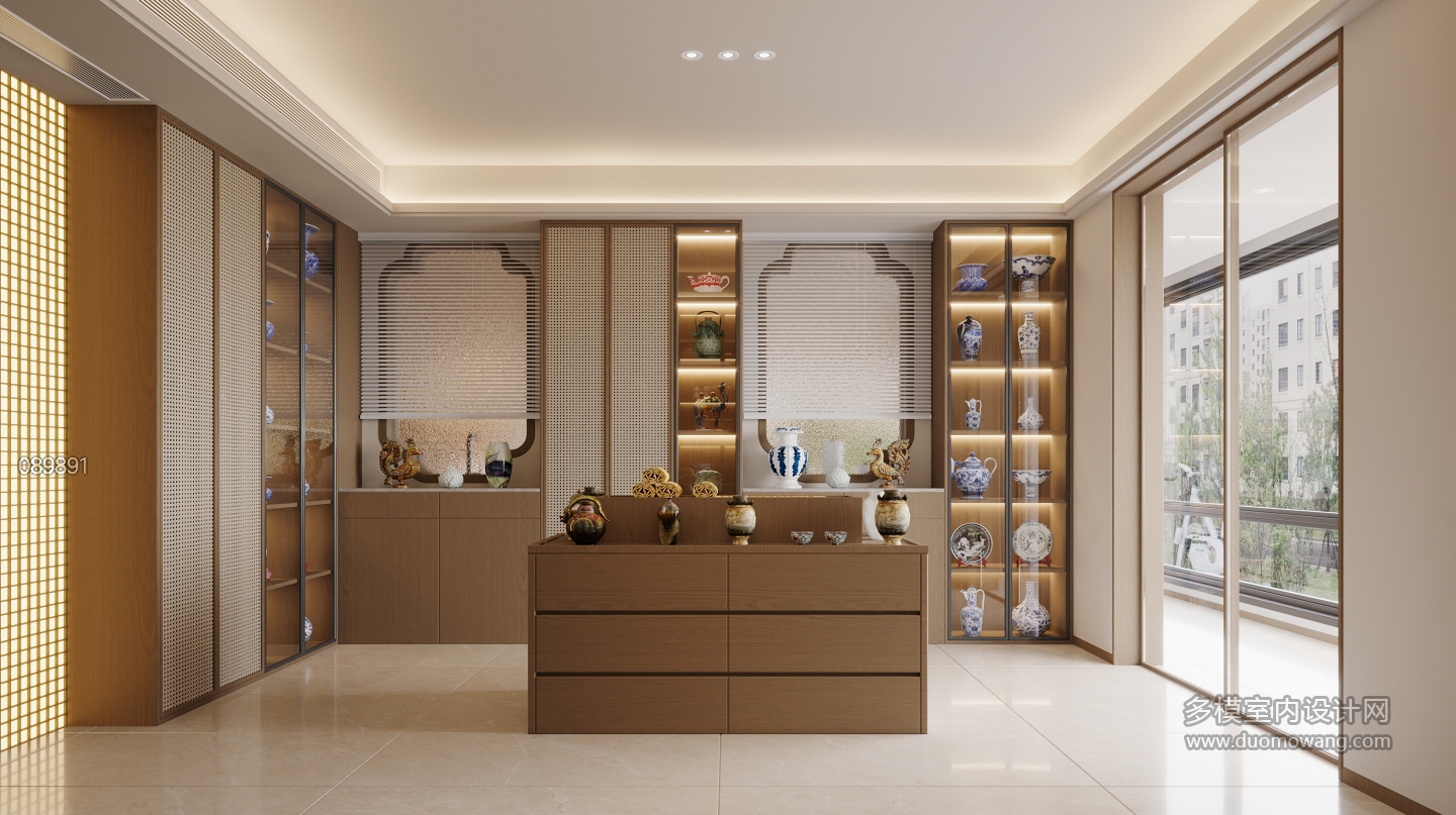 宋式二楼收藏室