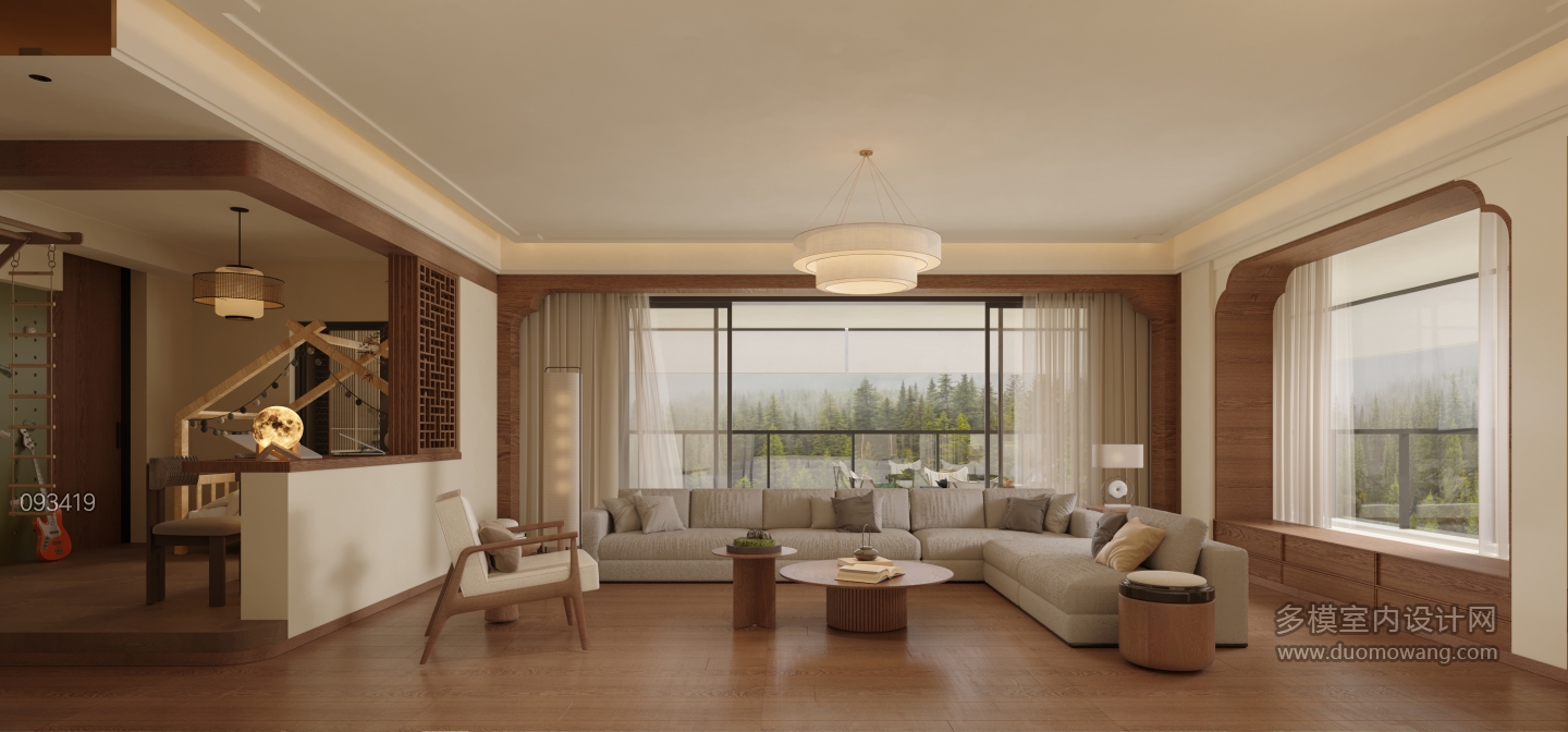 客餐厅+书房_沙发_0000